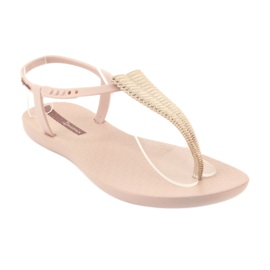 Ipanema 82862 tongs rose jaune 1