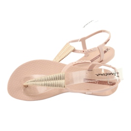Ipanema 82862 tongs rose jaune 4