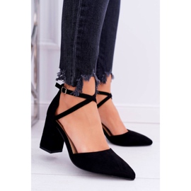PS1 Escarpins à talons pour femmes en Spitz Black Cosmo noir 1