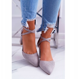 PS1 Escarpins à Talons Pour Femmes En Spitz Grey Cosmo gris 2