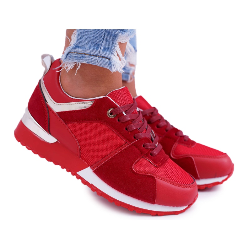 FRJ Chaussures de sport pour femmes Red Merido rouge 1 FRJ Chaussures de sport pour femmes Red Merido rouge 1