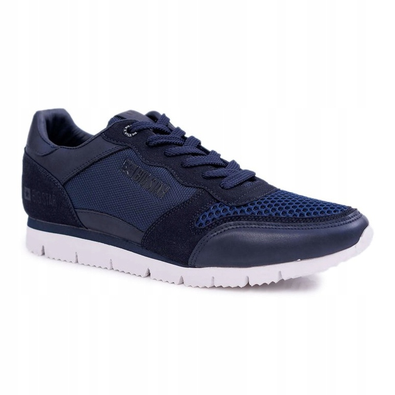 Chaussures De Sport Pour Hommes Big Star Bleu Marine DD174108 1