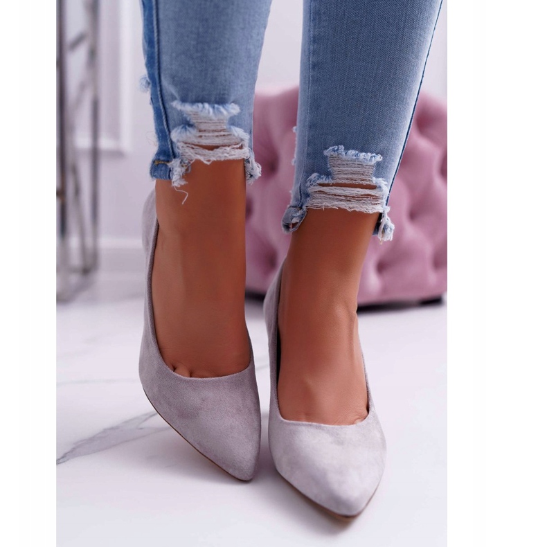 Escarpins pour femmes Sergio Leone PB139 Gris Felice 2