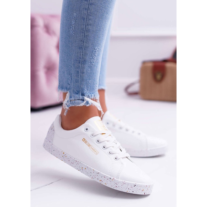 Baskets Femme Big Star Red Star Blanc AA274A007 blanche 1