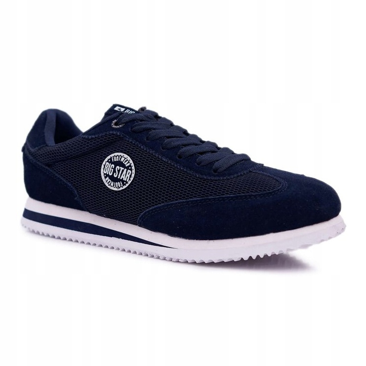 Chaussures De Sport Pour Hommes Big Star Bleu Marine DD174087 1