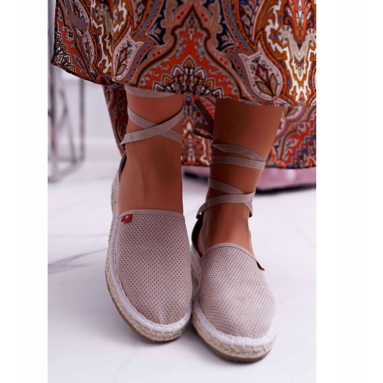 Espadrilles Femme Big Star Sur Plateforme Beige DD274A193 2