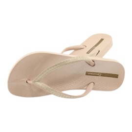 Tongs Ipanema 82763 beiges d'or 4
