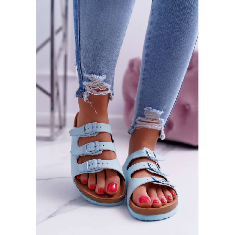 Chaussons Femme Bleu Clair Big Star DD274137 1