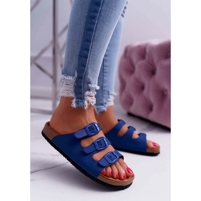 Chaussons Femme Bleu Marine Big Star DD274140 1 Chaussons Femme Bleu Marine Big Star DD274140 1