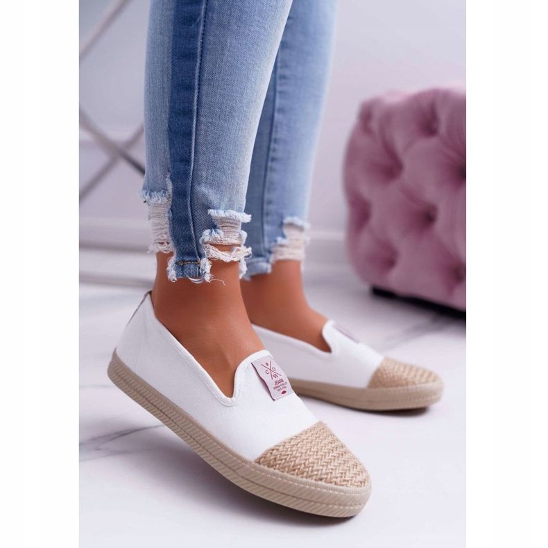 Espadrilles Femme Cross Jeans Blanc DD2R4044 1