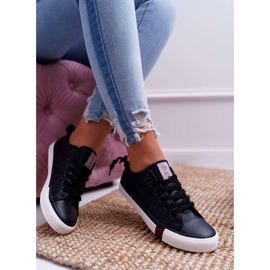 Baskets Femme Cross Jeans Noir DD2R4060 1