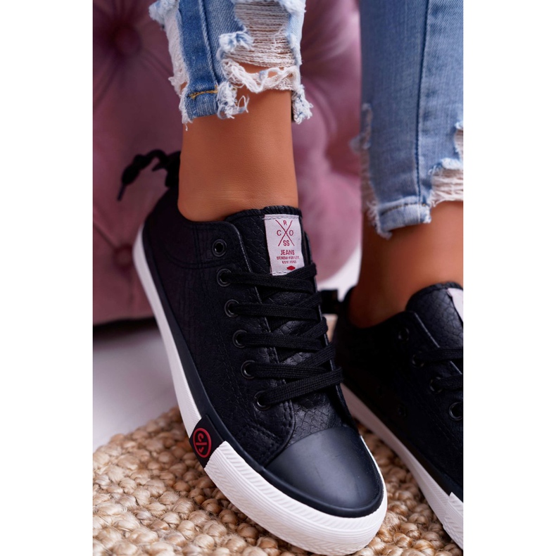 Baskets Femme Cross Jeans Noir DD2R4060 le noir 2