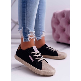 Baskets Femme Cross Jeans Noir DD2R4093 1