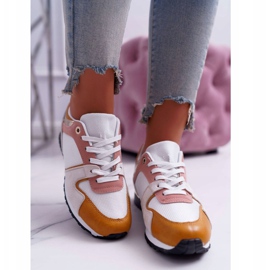 FJ1 Chaussures de sport pour femmes Merido jaune blanche multicolore 2