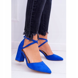 PS1 Escarpins pour femmes sur un talon dans le trafic de bleuet Spitz 1