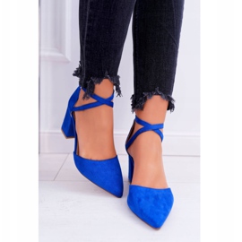 PS1 Escarpins pour femmes sur un talon dans le trafic de bleuet Spitz 4