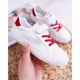 Baskets Enfant Big Star Avec Velcro Blanc DD374106 ['blanche'] blanche 2