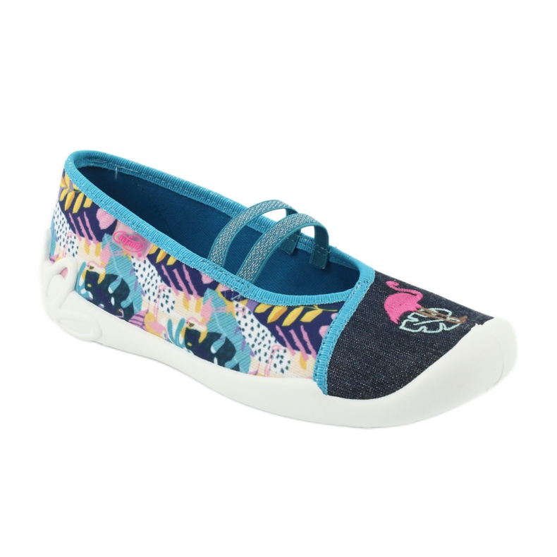 Chaussures pour enfants Befado 116Y270 bleu rose gris multicolore 2 Chaussures pour enfants Befado 116Y270 bleu rose gris multicolore 2