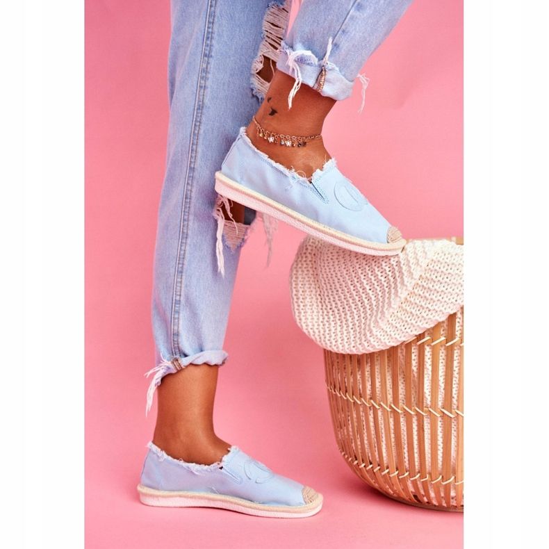 PS1 Espadrilles Femme Flaure Bleues 2