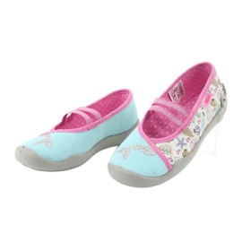 Chaussures enfant Befado 116X264 violet bleu rose gris vert jaune 3