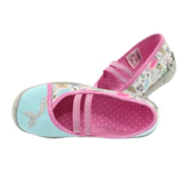 Chaussures enfant Befado 116X264 violet bleu rose gris vert jaune 5