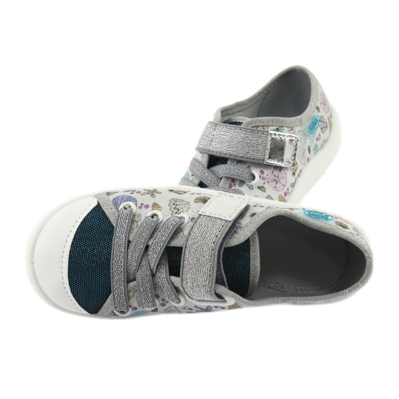 Chaussures enfant Befado 251X145 gris multicolore vert 5