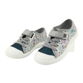 Chaussures enfant Befado 251X145 gris multicolore vert 3