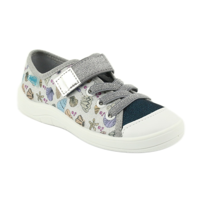 Chaussures enfant Befado 251X145 gris multicolore vert 1