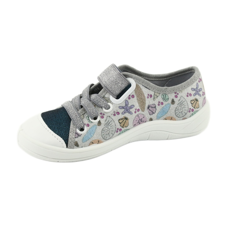 Chaussures enfant Befado 251X145 gris multicolore vert 2