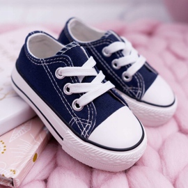 FRROCK Baskets Classiques Enfant Filemon Bleu Marine 1