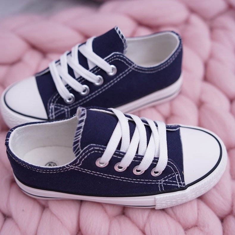 EVE Baskets bleu marine Filemon Youth Shoes 2