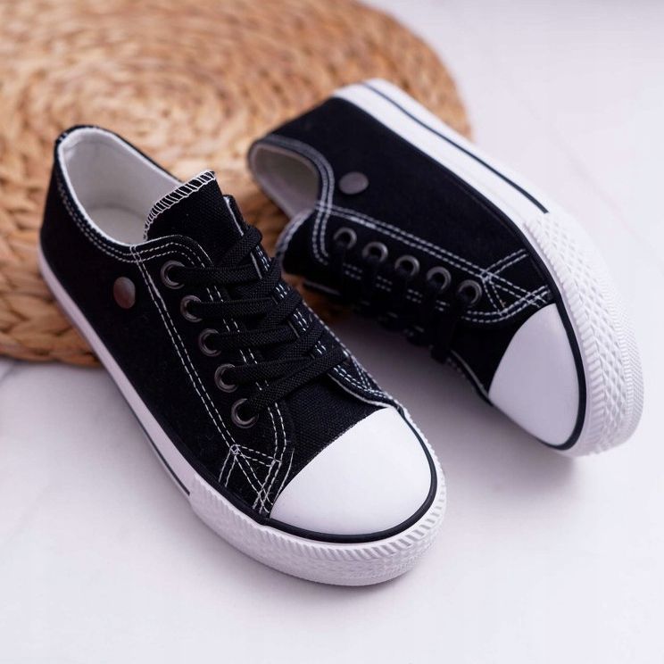 EVE Baskets Enfant Noir Justika le noir 1