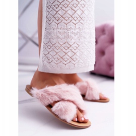 Chaussons Femme Avec Fourrure Lu Boo Rose Pimmer 1