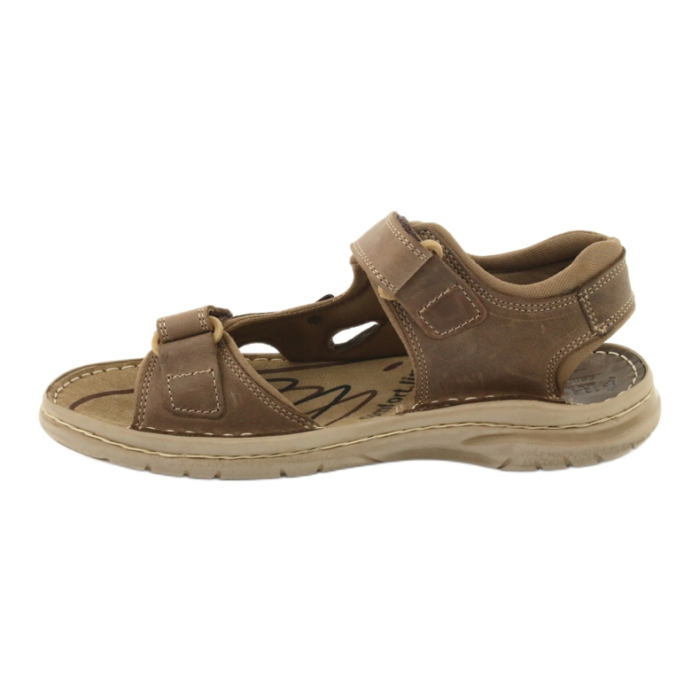 Sandales confort Riko 552 pour hommes beige 1 Sandales confort Riko 552 pour hommes beige 1