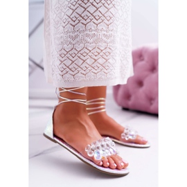 Sandales Femme Lu Boo Crystals Argent Madina gris 1 Sandales Femme Lu Boo Crystals Argent Madina gris 1