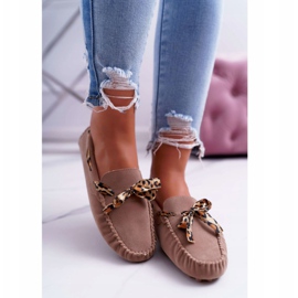 Mocassins Femme Lu Boo Confortable Beige Plummy 2