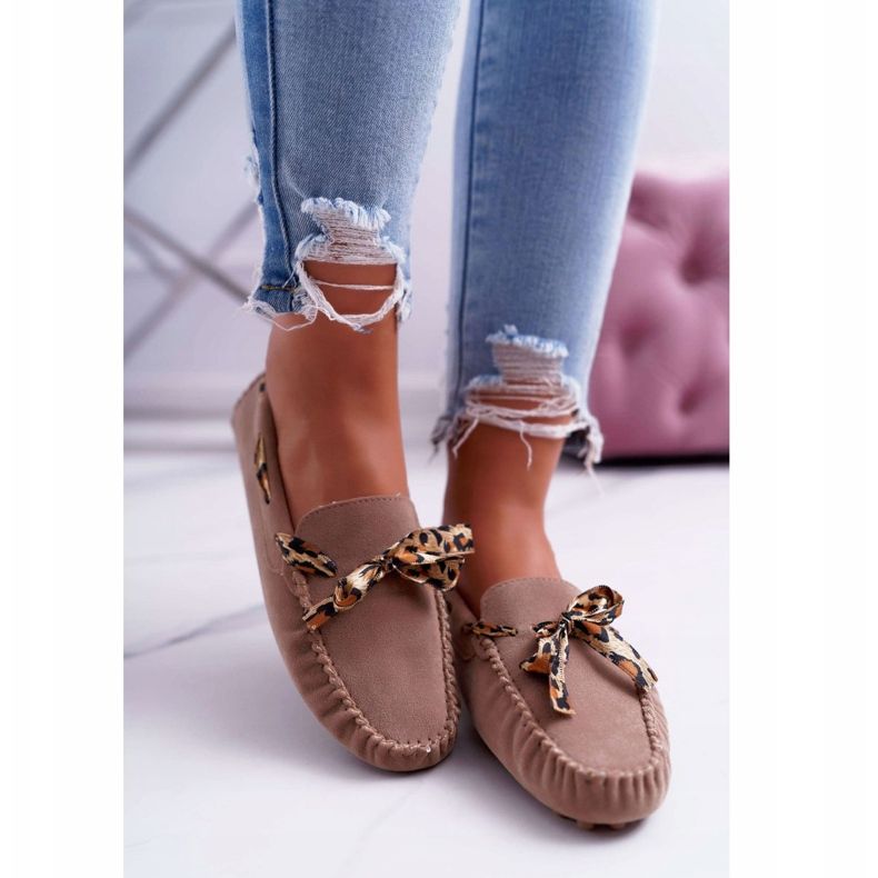 Mocassins Femme Lu Boo Confortable Beige Plummy 2