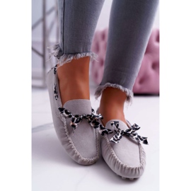 Mocassins Femme Lu Boo Confortable Gris Plummy 2