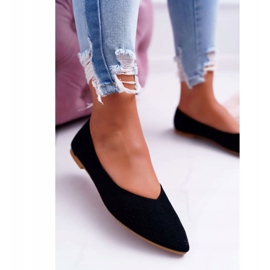 Ballerines Femme Lu Boo Ajouré Noir Dessert le noir 2