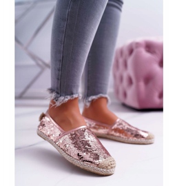 Espadrilles Femme Lu Boo Rose Paillettes Destino 1