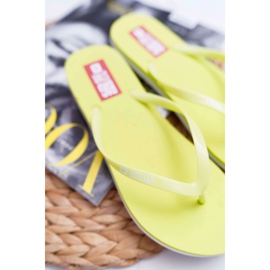 Pantoufles Femme Tongs Big Star Neon Lime AA274A129 vert 2 Pantoufles Femme Tongs Big Star Neon Lime AA274A129 vert 2