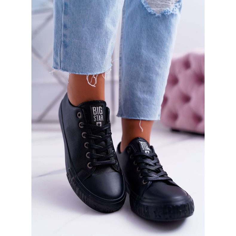 Baskets Femme Big Star Noir EE274247 le noir 2