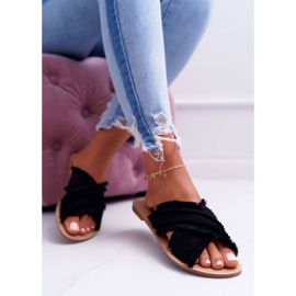 Pantoufles Matière Femme Vices 7269 Noir Jamen le noir 1