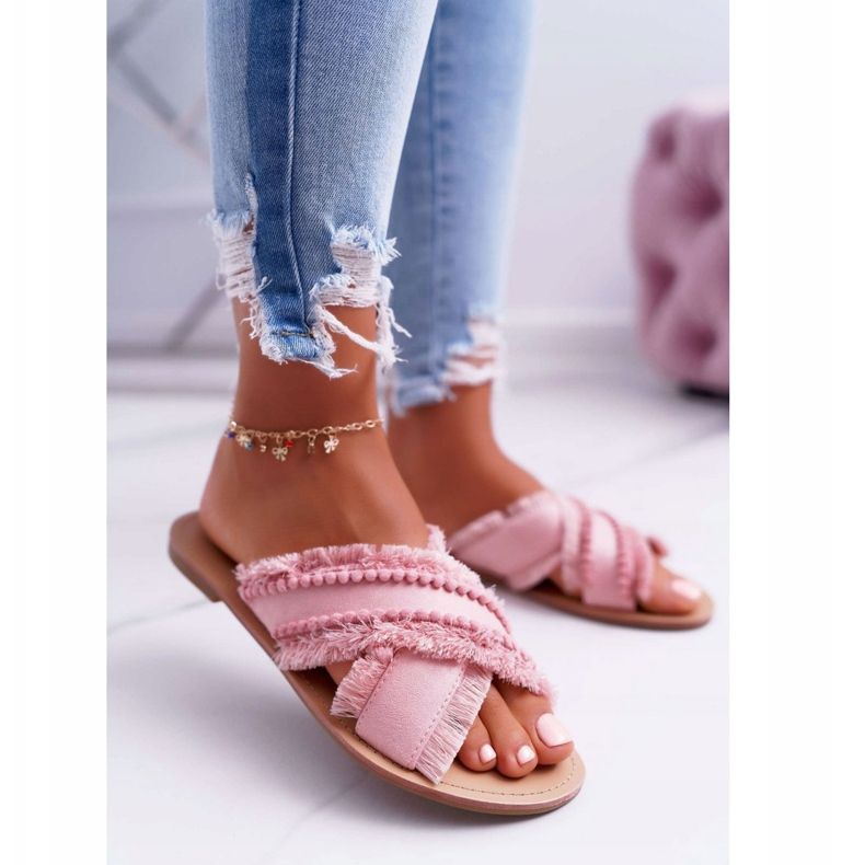 Pantoufles Matière Femme Vices 7269 Rose Jamen 1