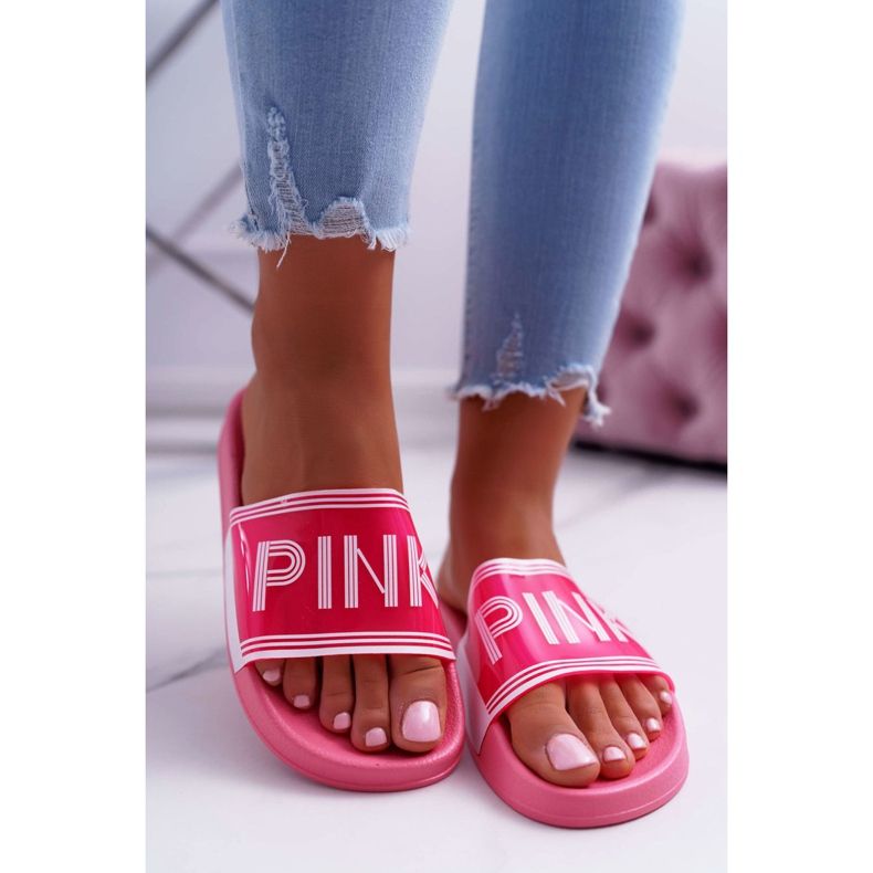 Pantoufles Vrita roses pour femmes 2 Pantoufles Vrita roses pour femmes 2