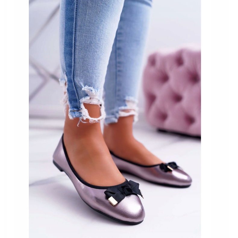 EVE Ballerines élégantes pour femmes Graphite LaDonna multicolore gris 1 EVE Ballerines élégantes pour femmes Graphite LaDonna multicolore gris 1