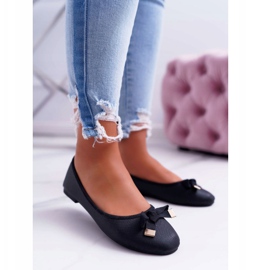 EVE Ballerines noires élégantes pour femmes LaDonna 1