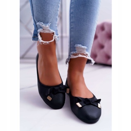 EVE Ballerines noires élégantes pour femmes LaDonna 2