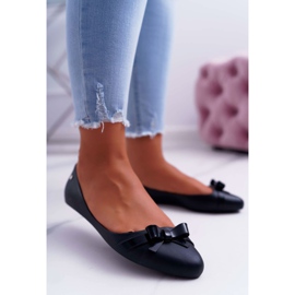 HV Ballerines Femme Noires Caoutchouc Meliski Syntha le noir 1