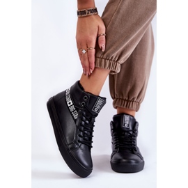 Baskets Femme Big Star High Noir EE274355 1